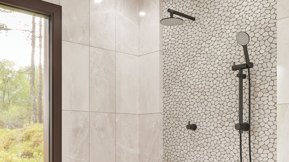 showers tile Dupuy Flooring