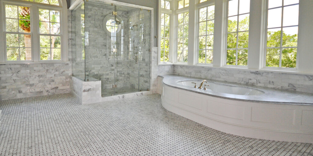 showers tile Dupuy Flooring